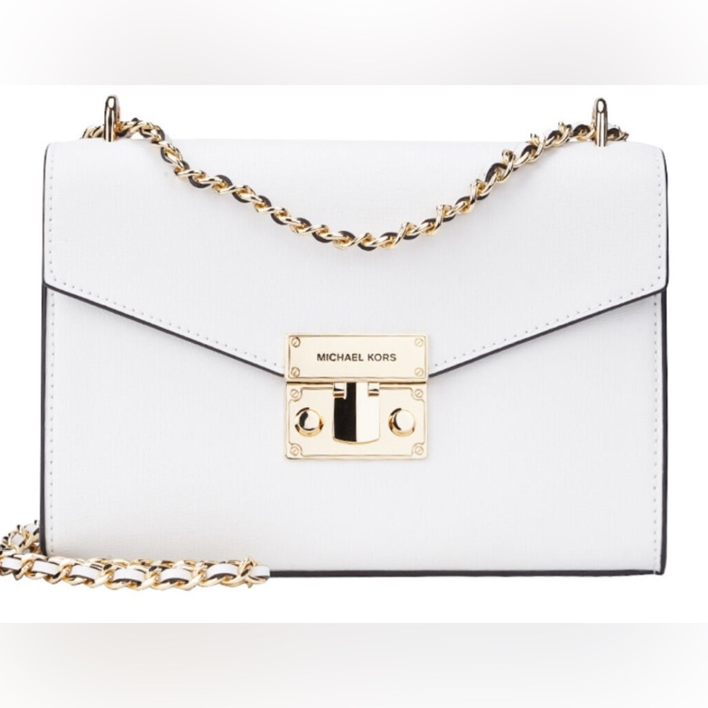 Michael Kors Rose White Crossbody